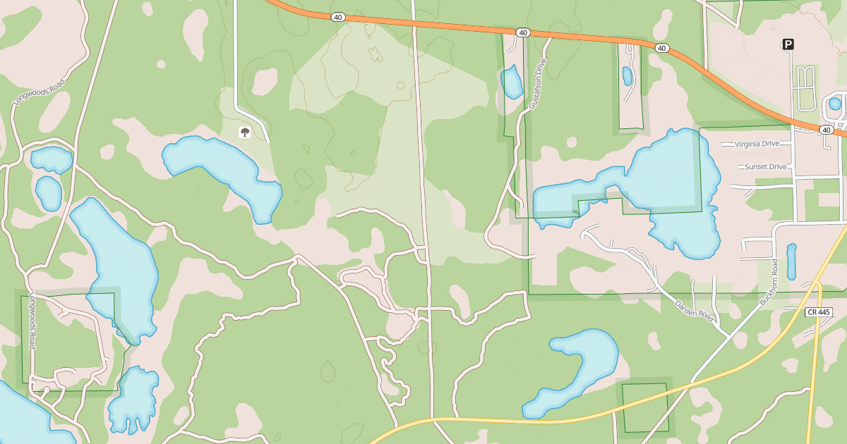Map preview of USFS National Forest System Roads {A4C3B8FB-21B4-4989-9DCB-D7A8631F3073}