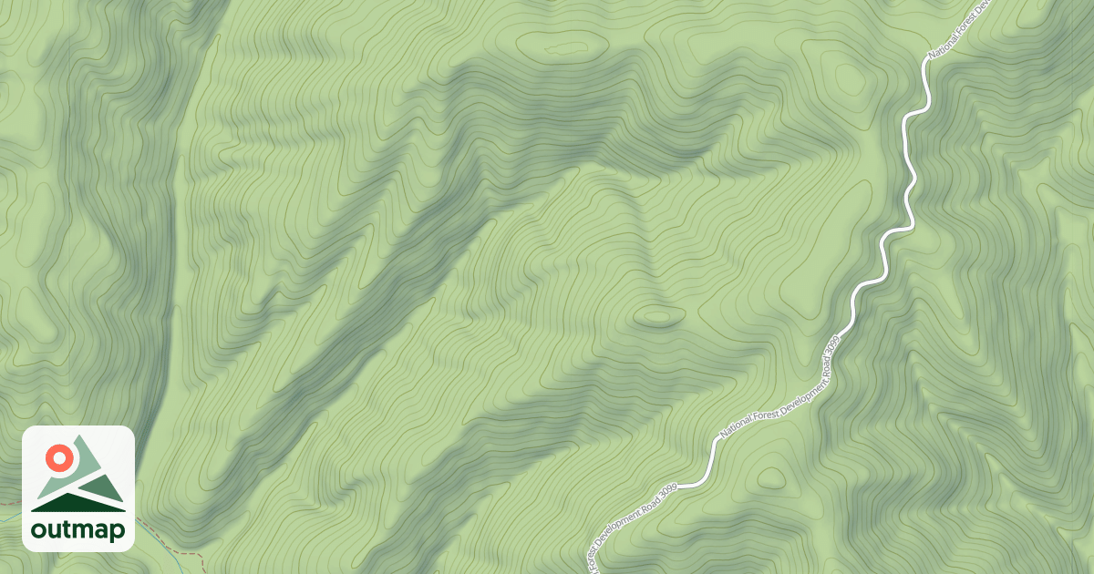 Map of Emerson Ridge