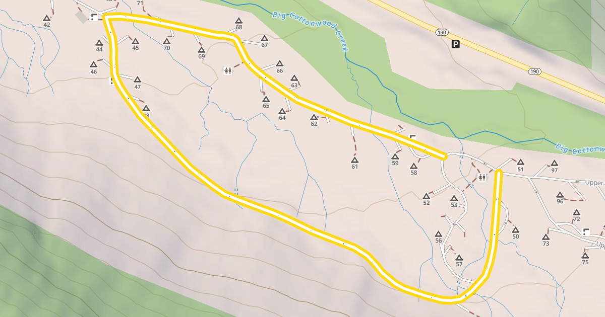 Map preview of Lower Milt's Loop