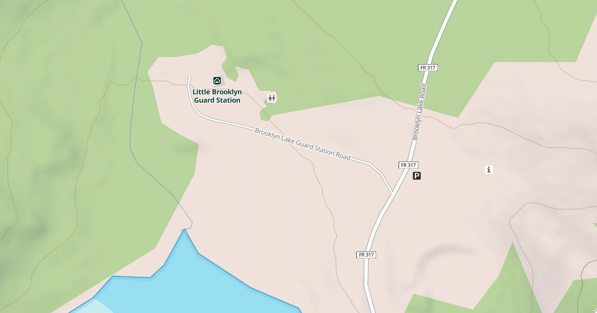 Map preview of BROOKLYN LAKE G S