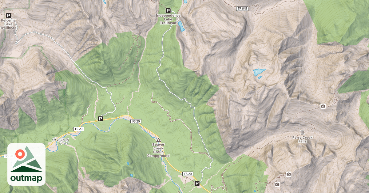 Map of COAL LAKE