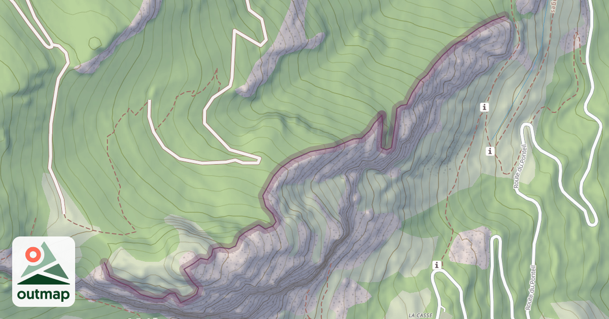 Map of Le Ponteil