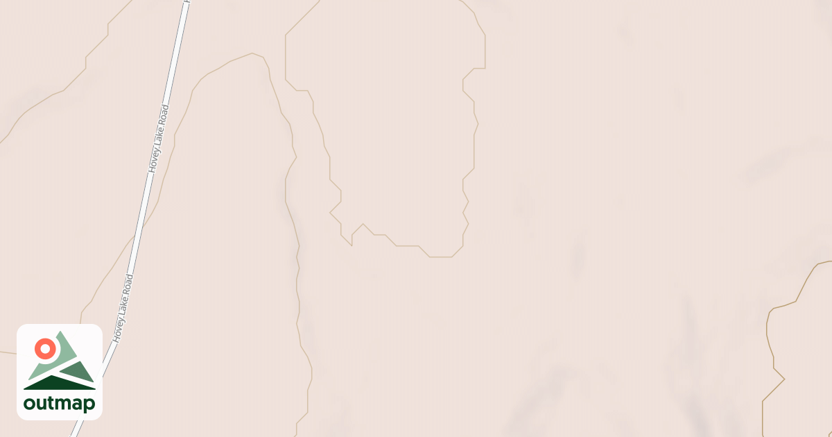 Map of HOVEY LAKE SPUR G
