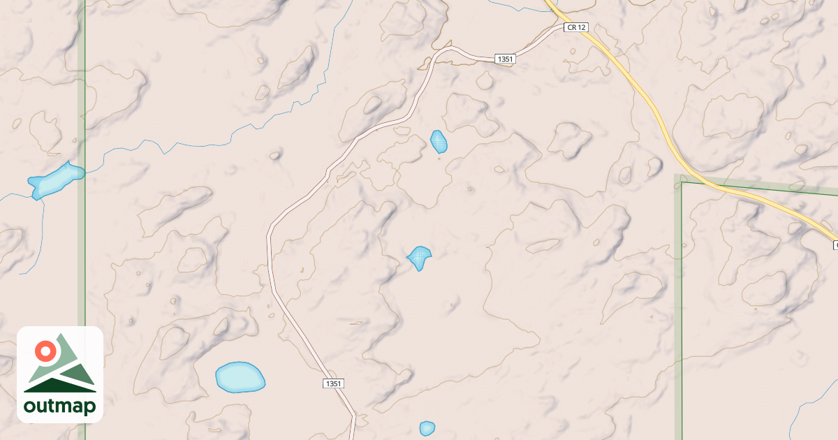 Map of FH 5 SPUR 1351