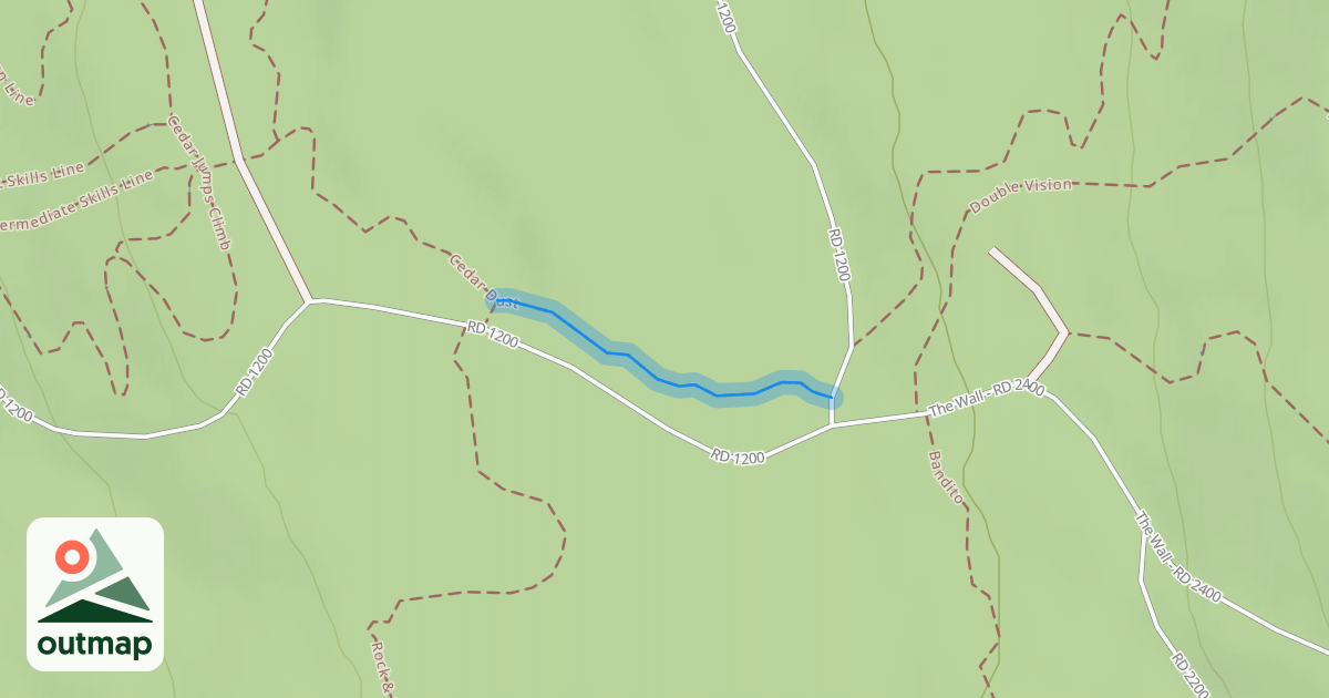 Map of Cedar Dust