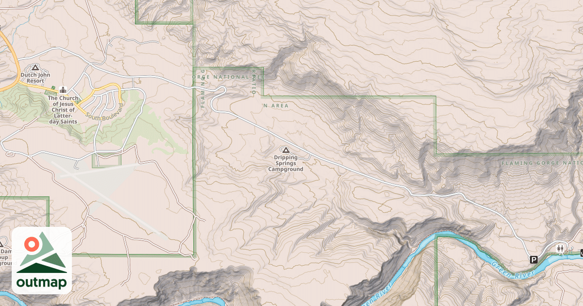Map of LITTLE HOLE