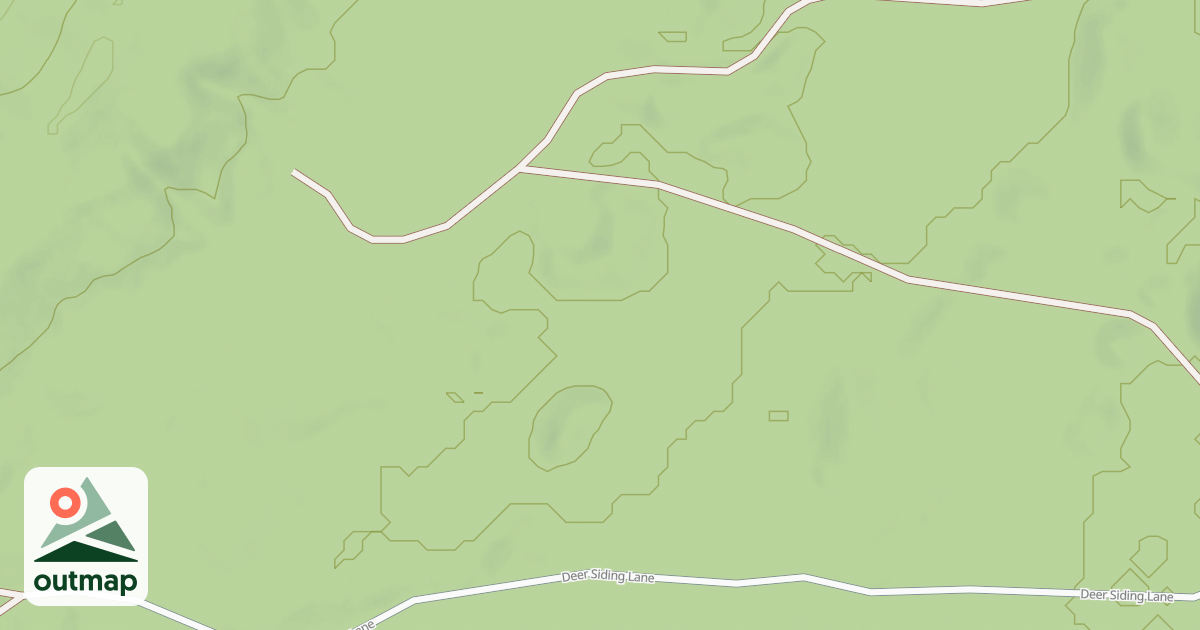 Map of BLUE SPRUCE SPUR B