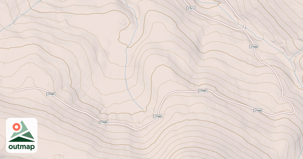 Map of HUMBOLDT NORTH WEST