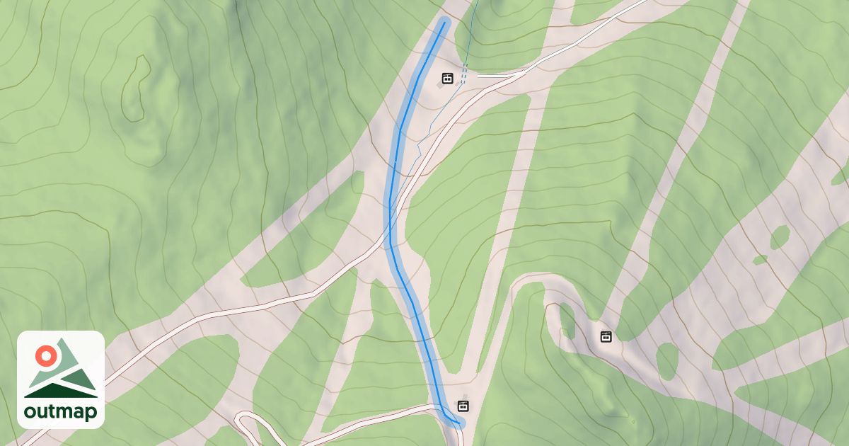 Map of Upper North Bowl