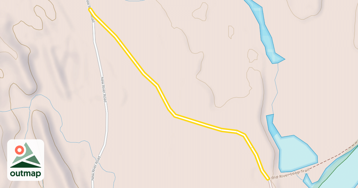 Map of Oxbow Road