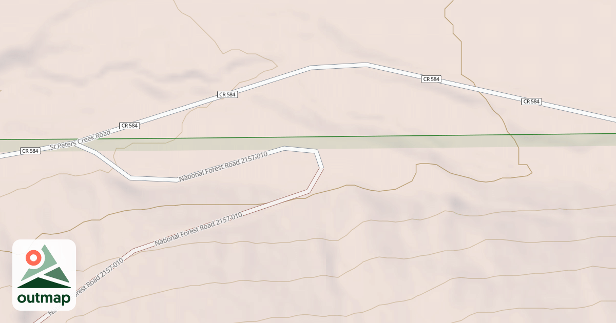 Map of SOUTH FORK LOOP