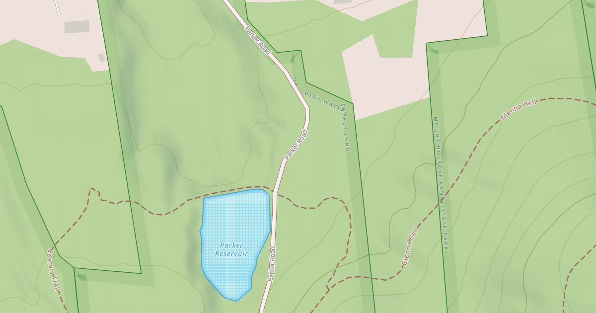 Map preview of Parker Trail