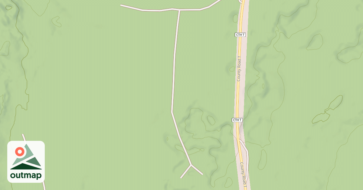 Map of FR 2926A in Oconto