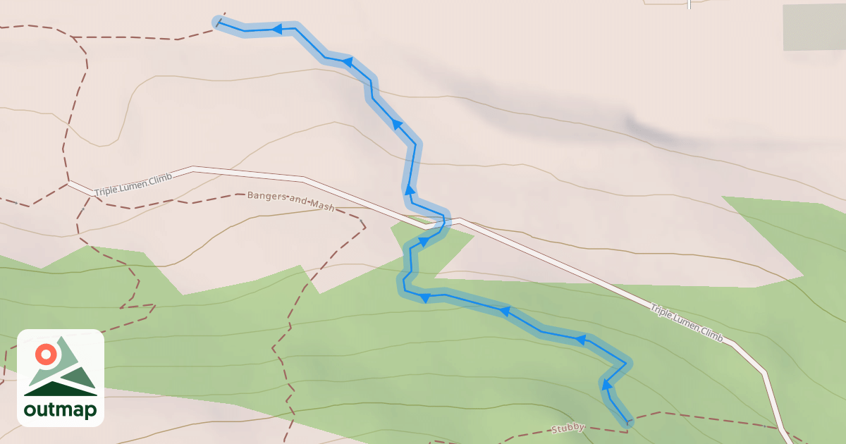 Map of Stubbs McGee