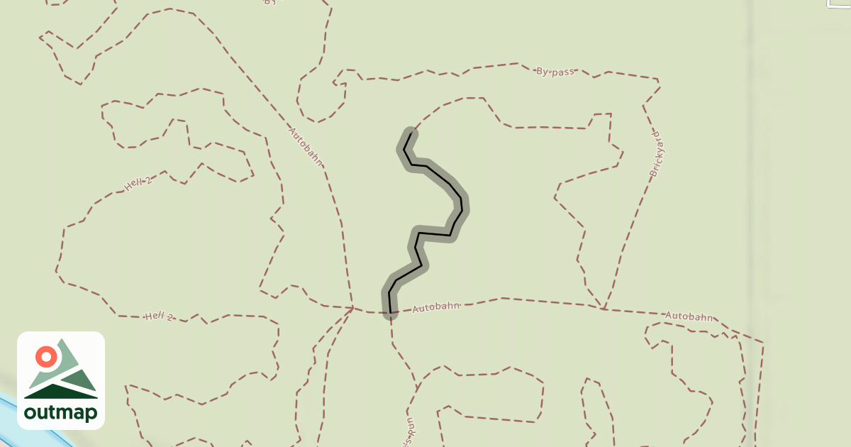 Map of Neverending Trail