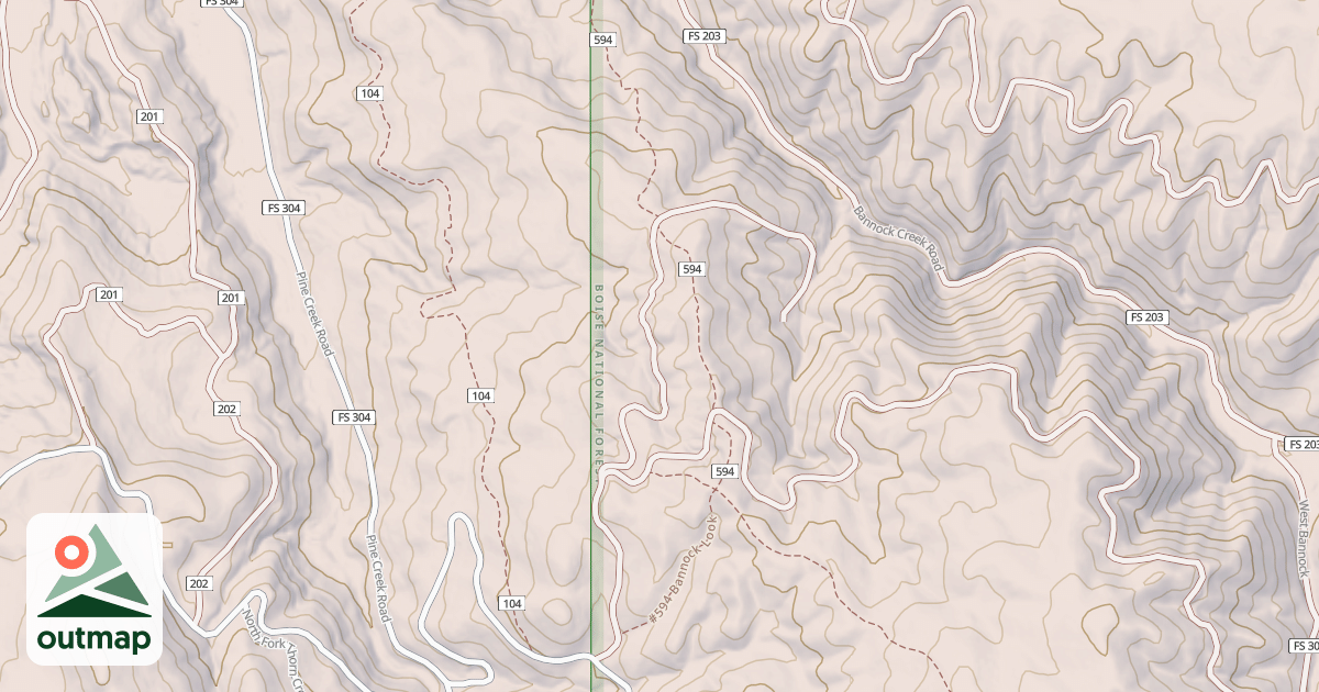 Map of 594003