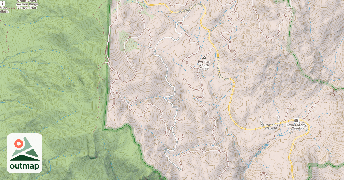 Map of CHIMNEY ROCK