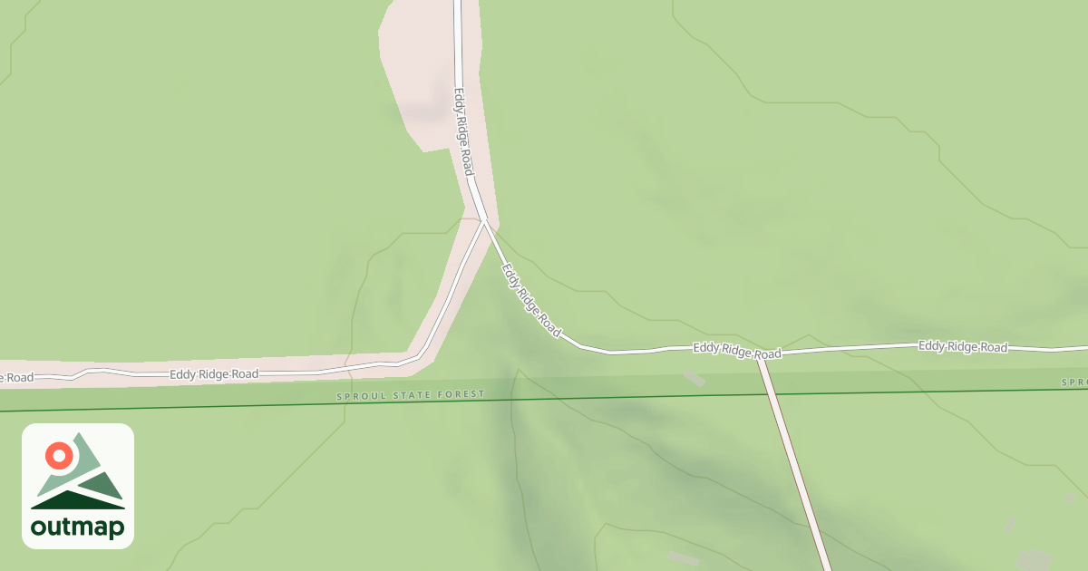 Map of Panther Snowmobile Trails