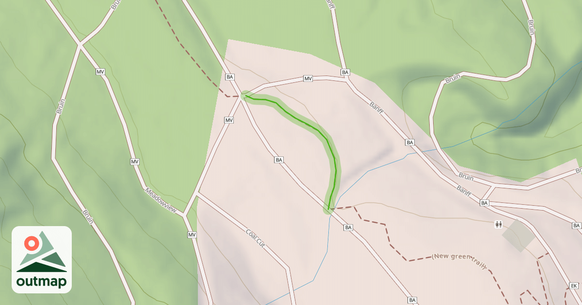 Map of (New green trail)