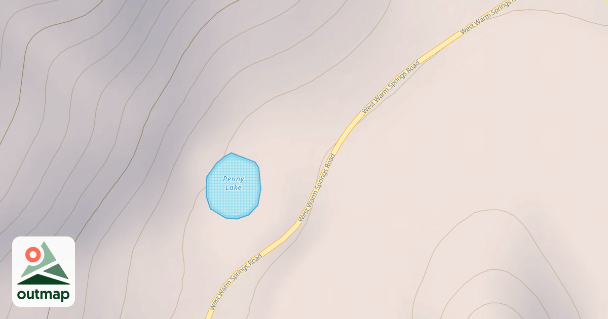 Map of DOLLAR LAKE