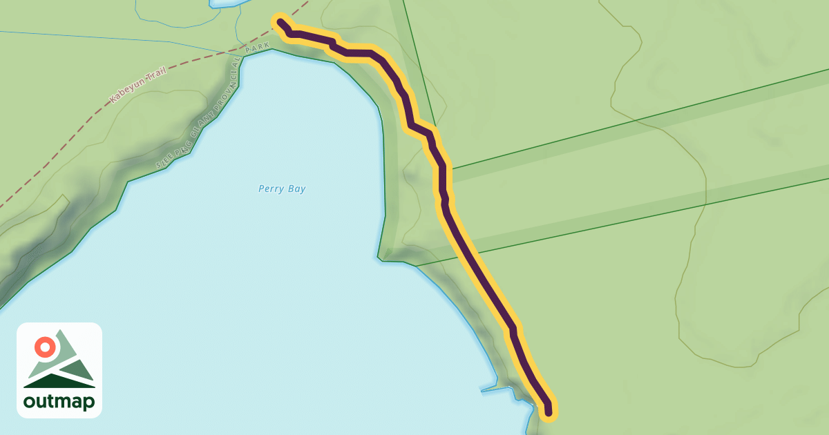Map of Sea Lion Trail
