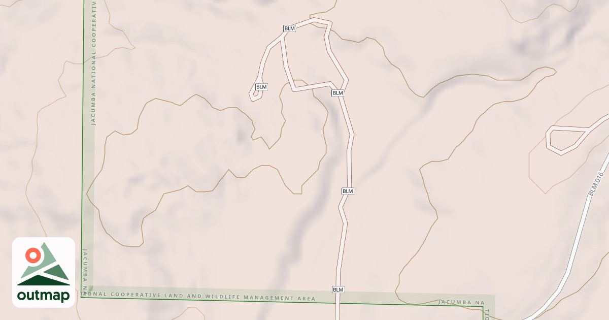 Map of BLM National GTLF Public Motorized Roads 5b622b96-e197-4955-89f9-dae17d2877a4