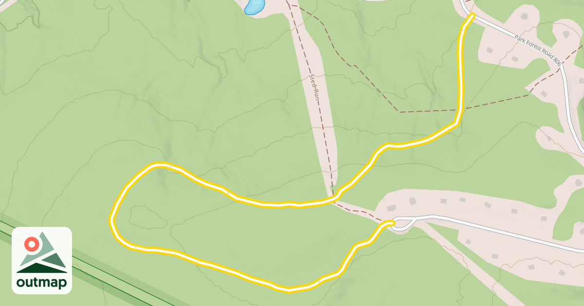 Map of Cherry Lane Trail