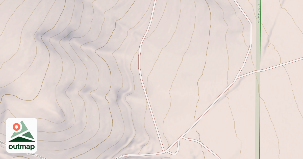 Map of BATTLE CREEK SPUR