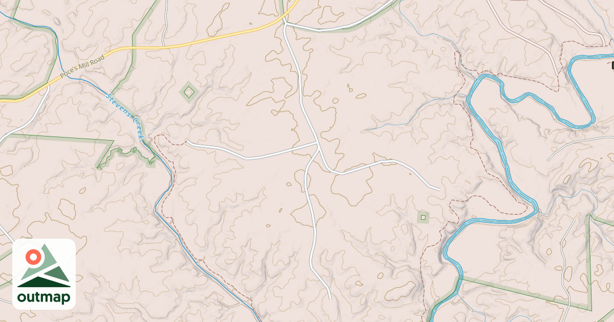 Map of ROBERTSON