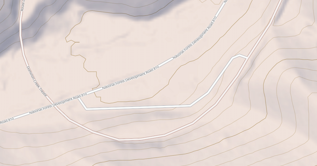 Map preview of DOMINION SERVICE ROAD