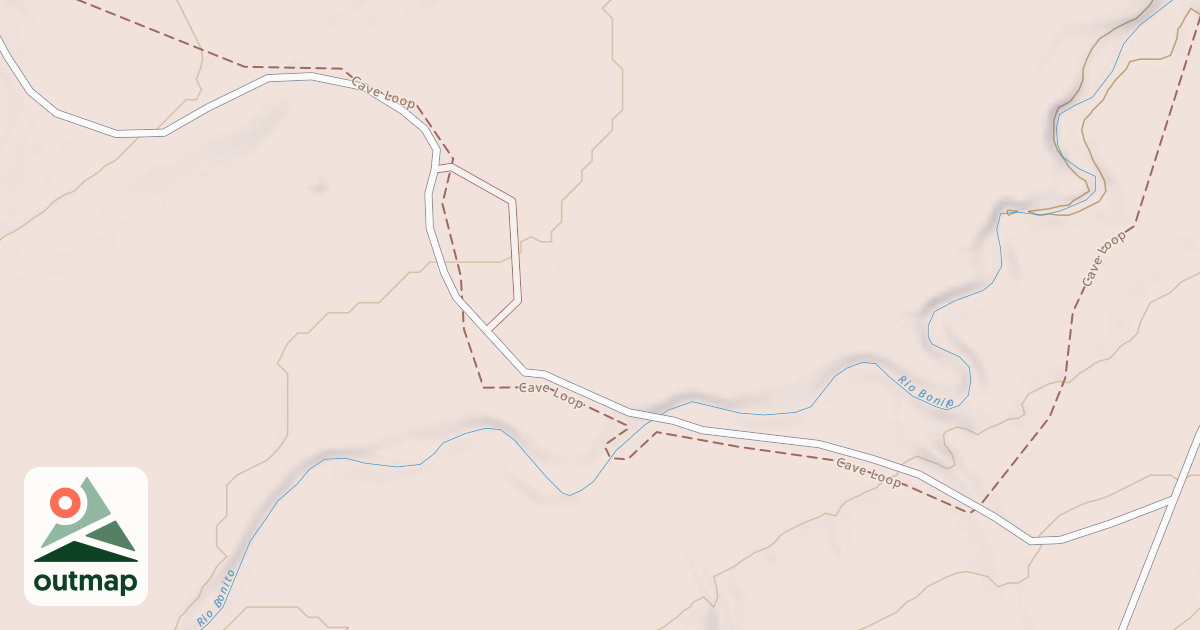 Map of Cz 721: Bonito Corral