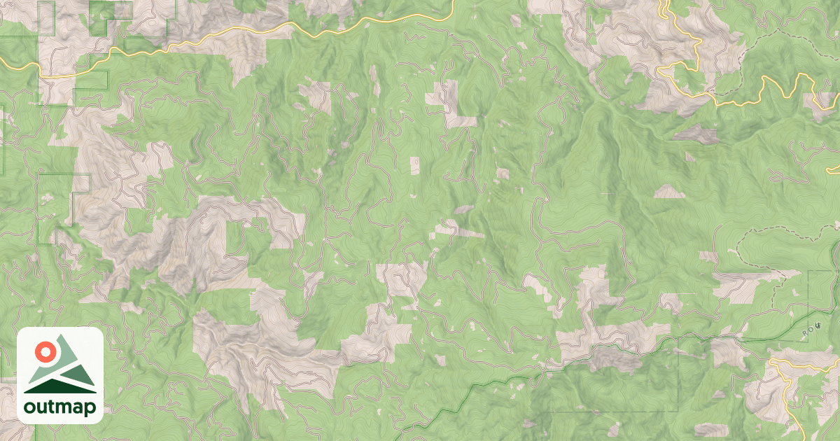 Map of BLACK CANYON