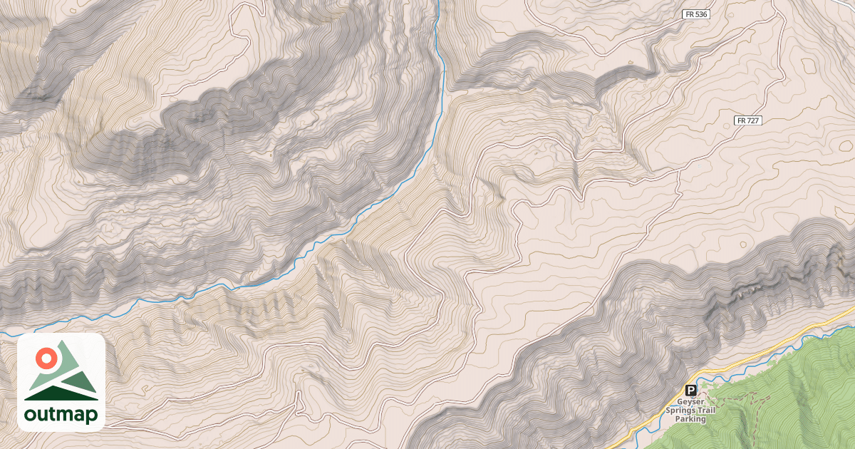 Map of WILLOW DIVIDE OHV