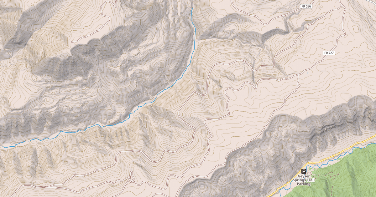 Map preview of WILLOW DIVIDE OHV
