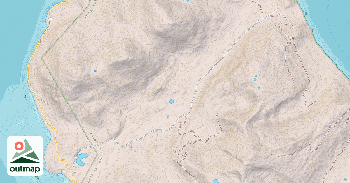 Map of PATS CREEK
