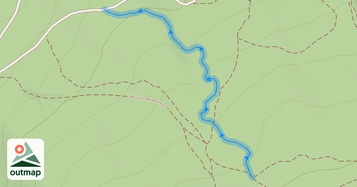 Map of Bêche à Mel