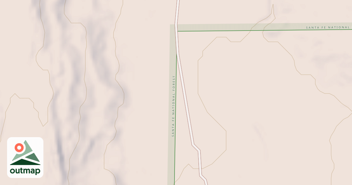 Map of USFS Motor Vehicle Use Map Roads {664F53CC-4992-46A6-9343-85666560507D}