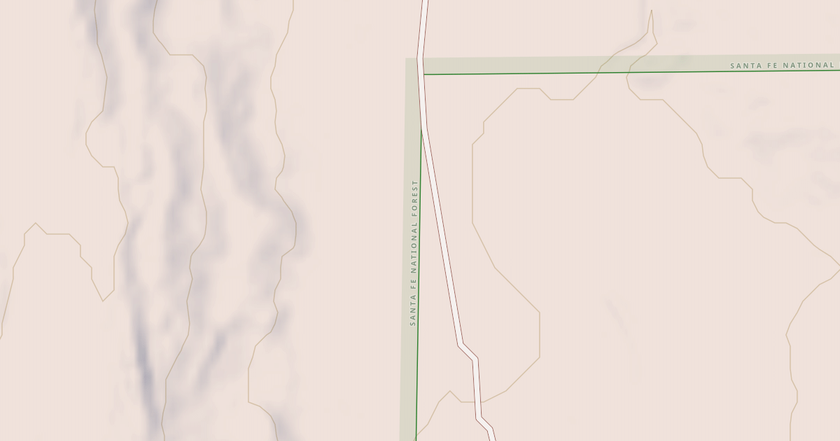 Map preview of USFS Motor Vehicle Use Map Roads {664F53CC-4992-46A6-9343-85666560507D}