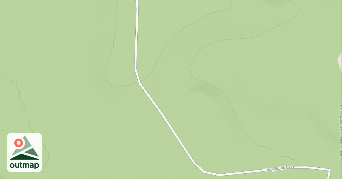 Map of Douglas Hill Ohv South Loop