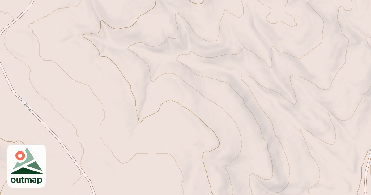 Map of EAST ROADSIDE