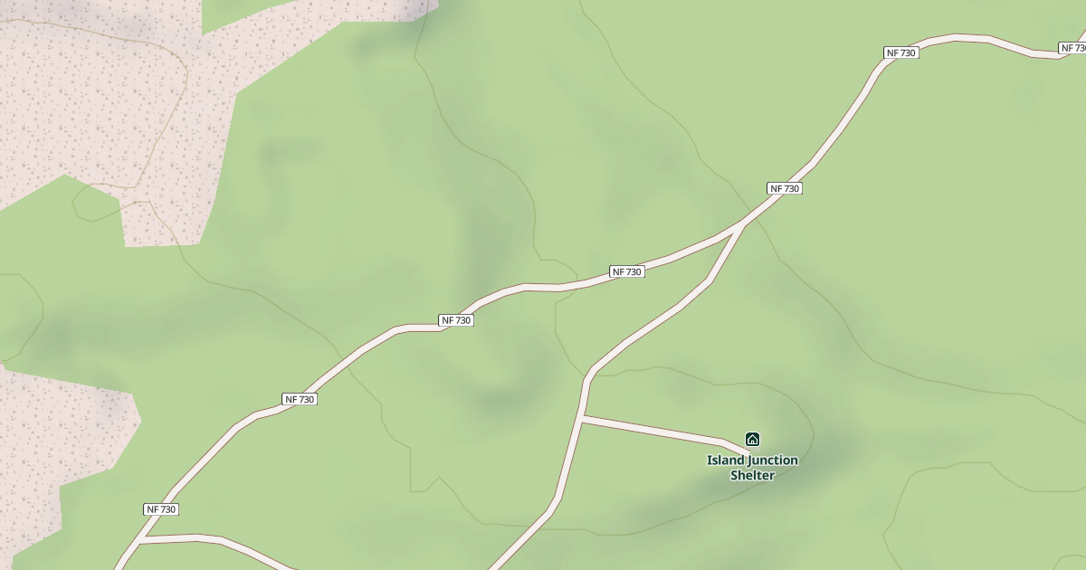 Map preview of Trail #1 - Island Lake