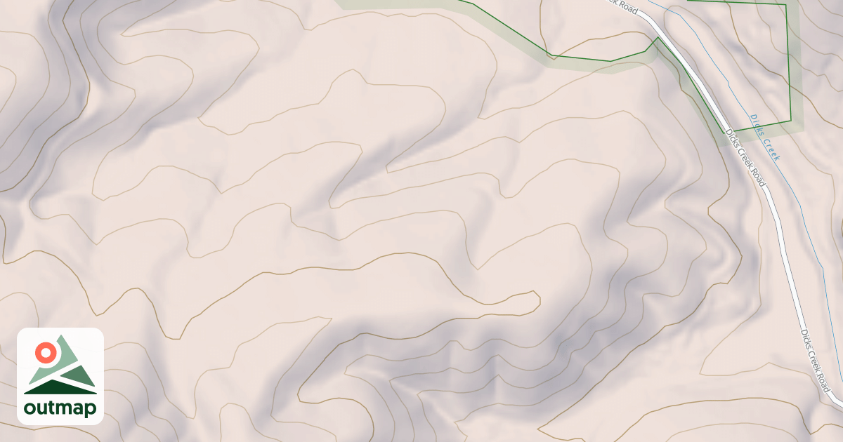 Map of MT PISGAH