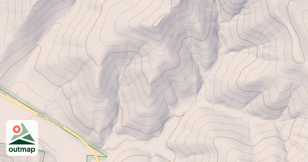 Map of BOLES CANYON BR 4H