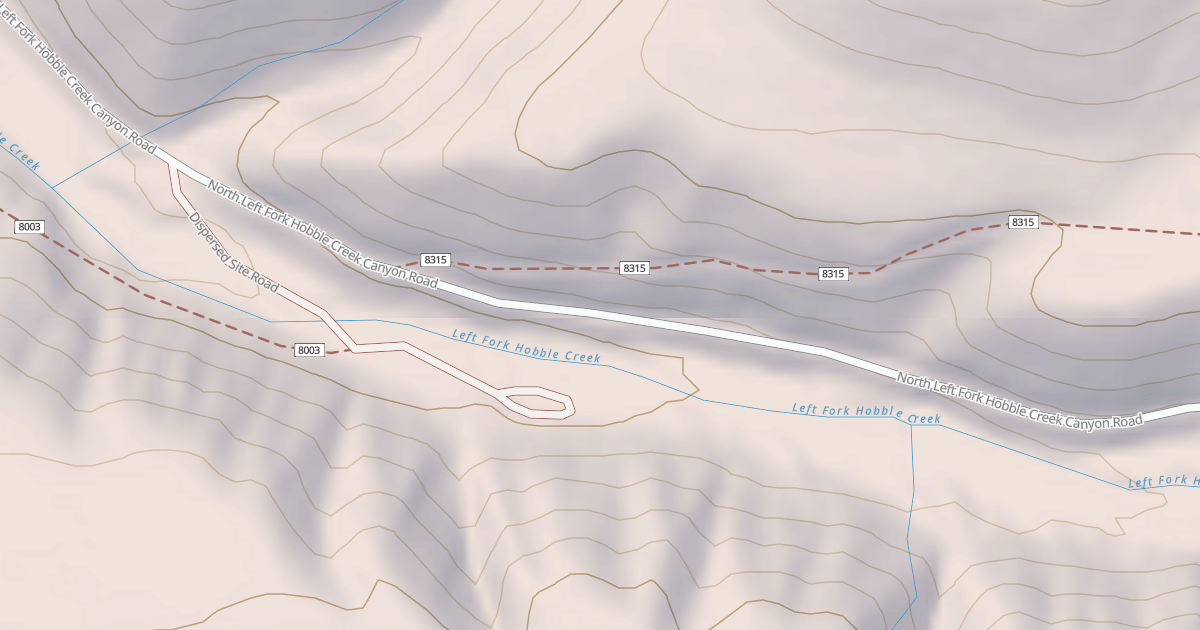 Map preview of DISPERSED SITE