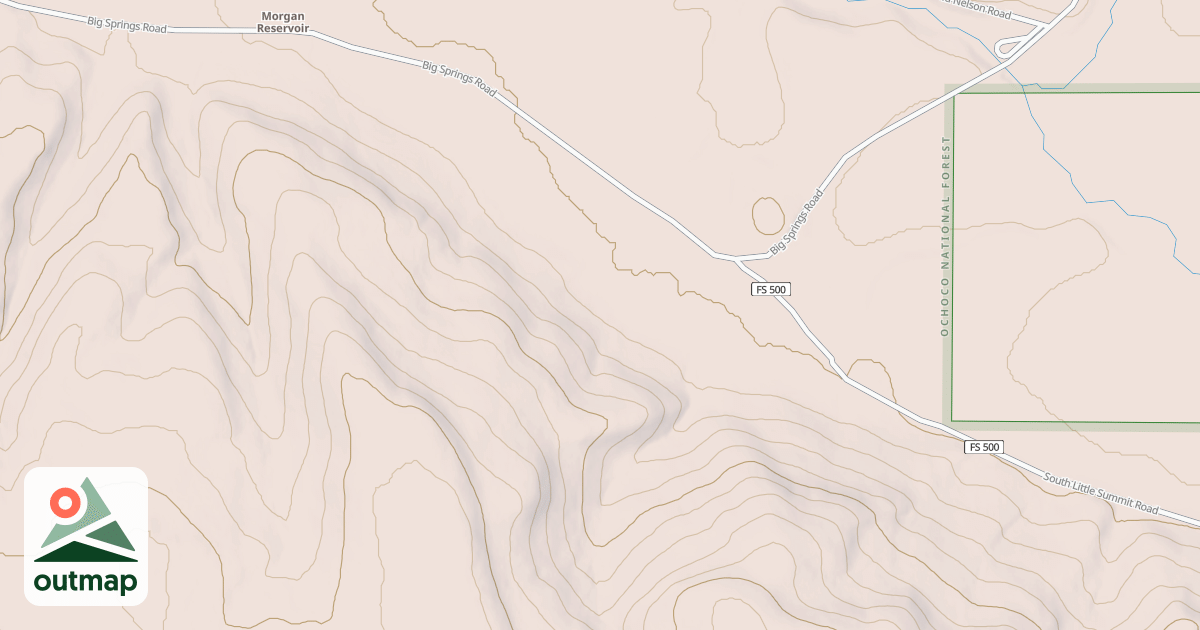 Map of USFS Motor Vehicle Use Map Roads {22867027-35E1-4D2E-98B9-B0459AEEFC2D}