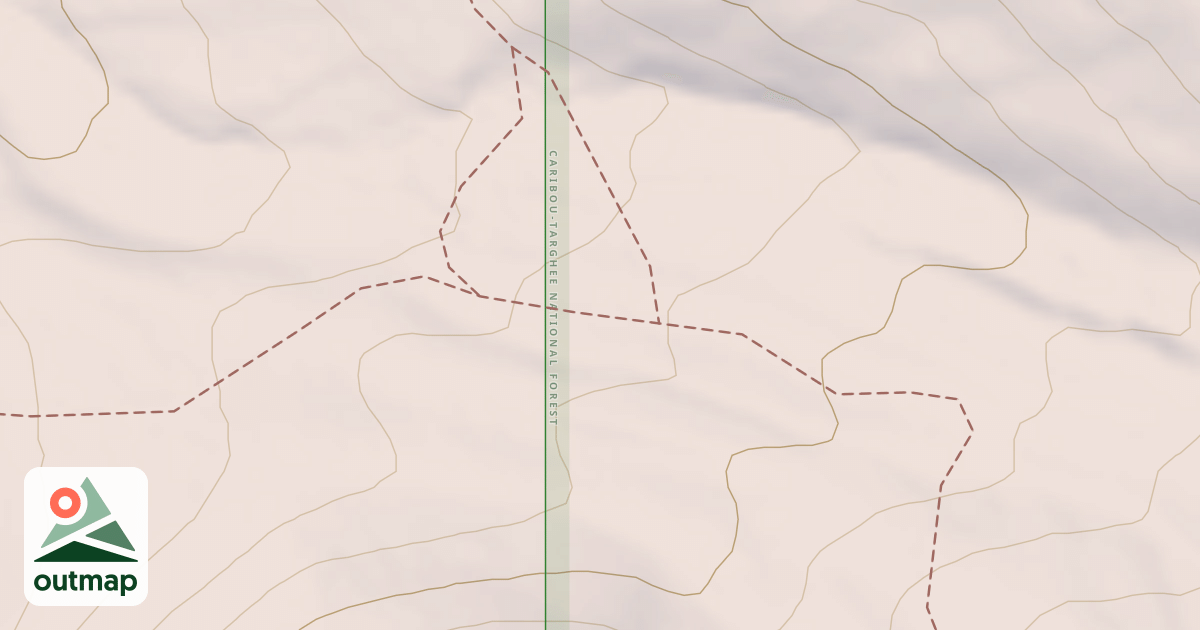 Map of UPPER ROCK CREEK