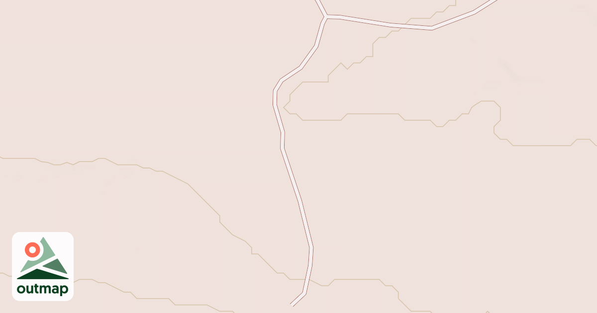 Map of LOST LAKE SPUR B