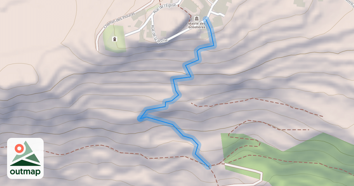 Map of Chemin des Vignes