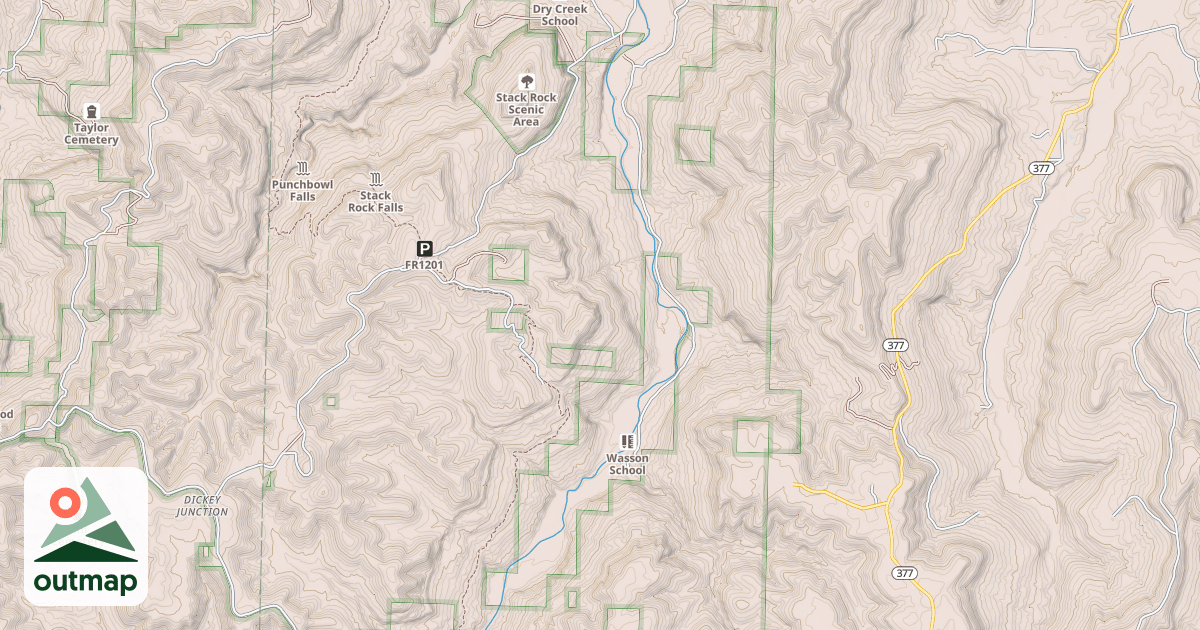 Map of DRURY