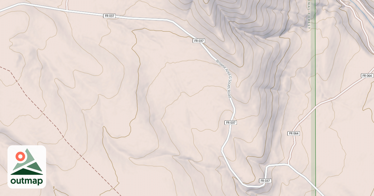Map of BROWSE AREA G S